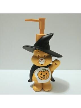 Care Bears Orange & Black Witch Halloween Soap Dispenser NEW